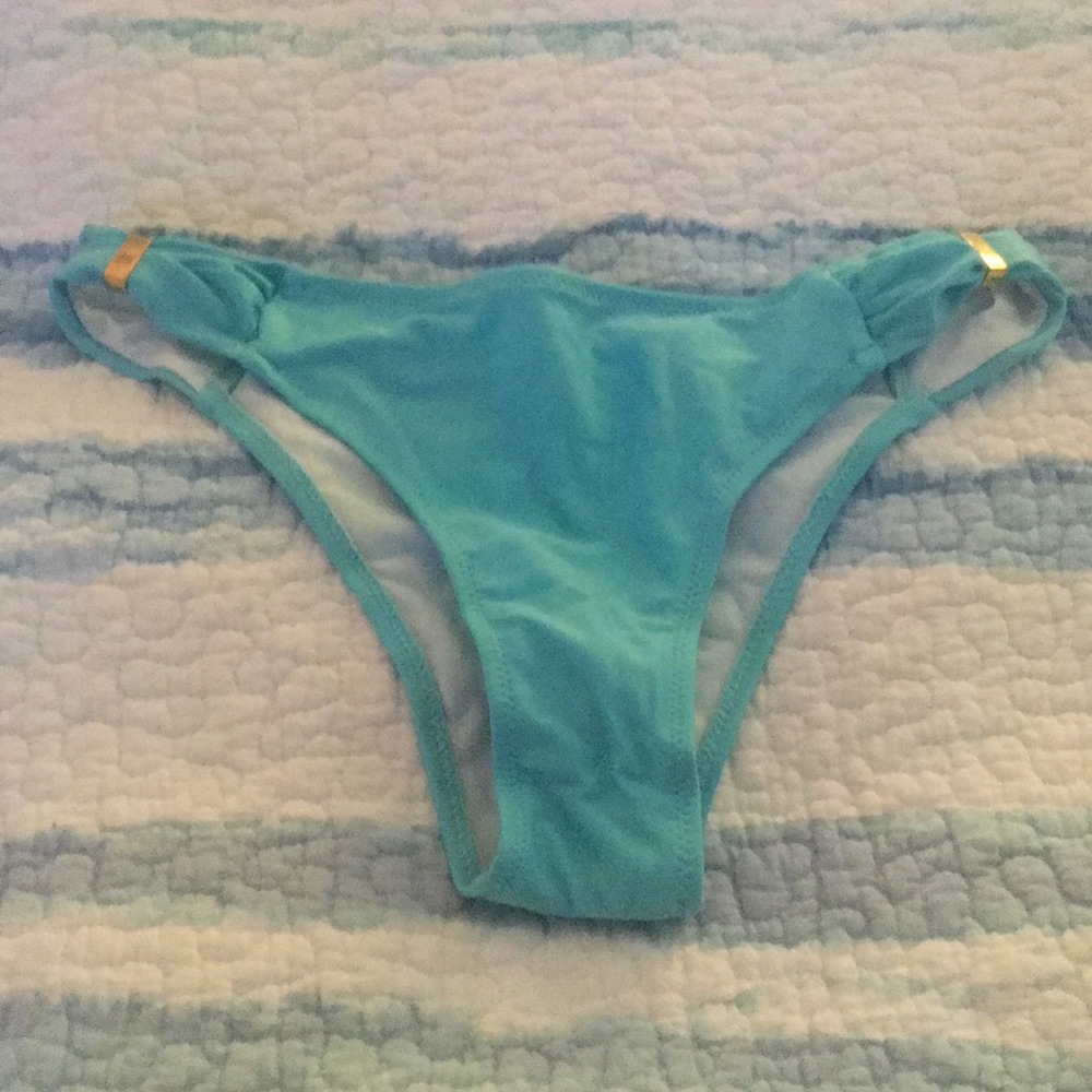 Aqua bikini bottoms new without tags